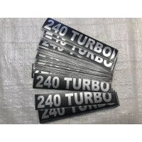 Табличка самоклейна TURBO-260 для КамАЗ 3904010