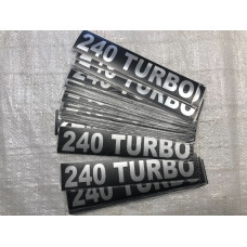 Табличка самоклеящаяся TURBO-260 для КамАЗ 3904010