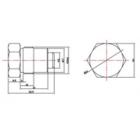 Електроклапан гідророзподільника (соленоїд) 12В 2,6А МТЗ-3022 (пр-во REXROTH) - 1.837 001 270
