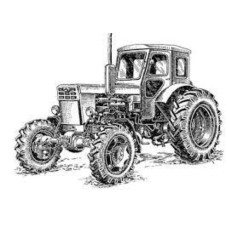 Боковина капота ліва (дв. DEUTZ, Д-260.4) ХТЗ-17021 (пр-во ХТЗ) – 170.47.015