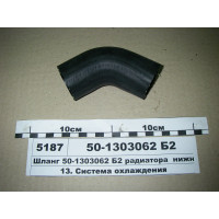 Патрубок радиатора нижний (отводящий) МТЗ-80, 82, 892 - 50-1303062-Б2