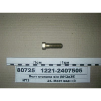 Болт склянки, кришки заднього моста (М16х45) МТЗ-1221-3522.5 (пр-во МТЗ) - 1221-2407505