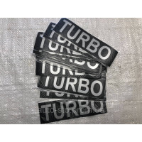 Табличка самоклейна TURBO для КамАЗ 3904010